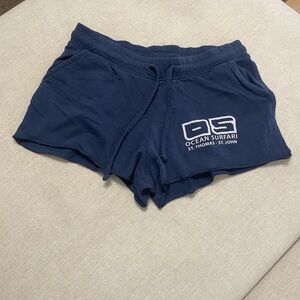 Ocean Surfani Women's Navy Drawstring Lounge Shorts